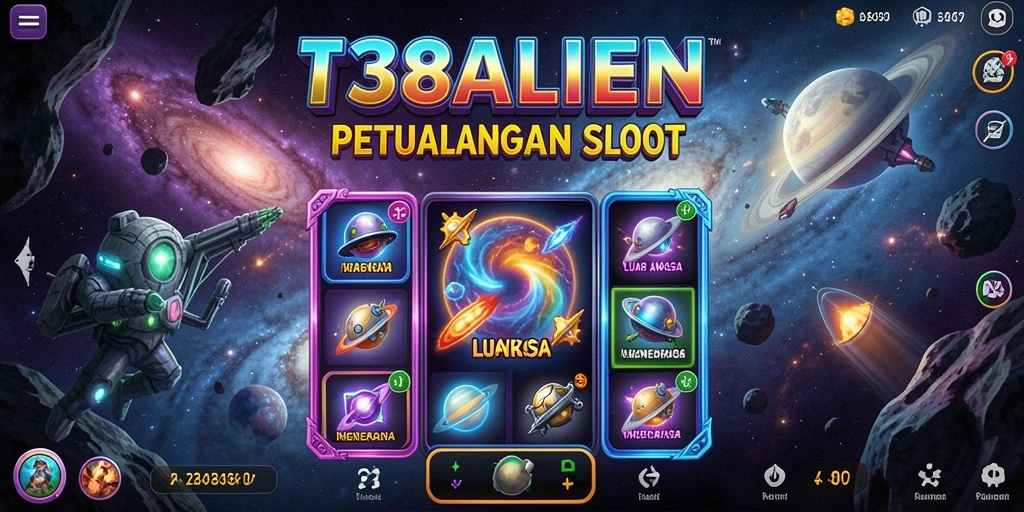 Bermain Slot seru dengan tema luar angkasa di 138ALIEN.