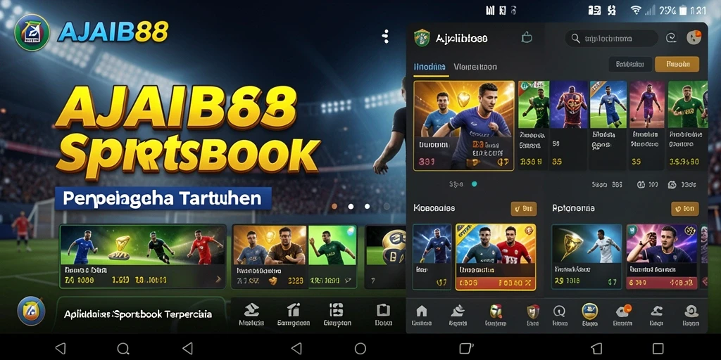Tampilan menarik dari gameplay Sportsbook AJAIB88 yang memukau.