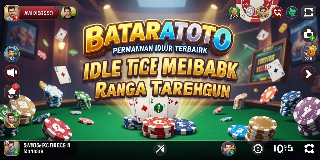 Tampilan gameplay seru dalam BATARATOTO saat mengelola kasino.
