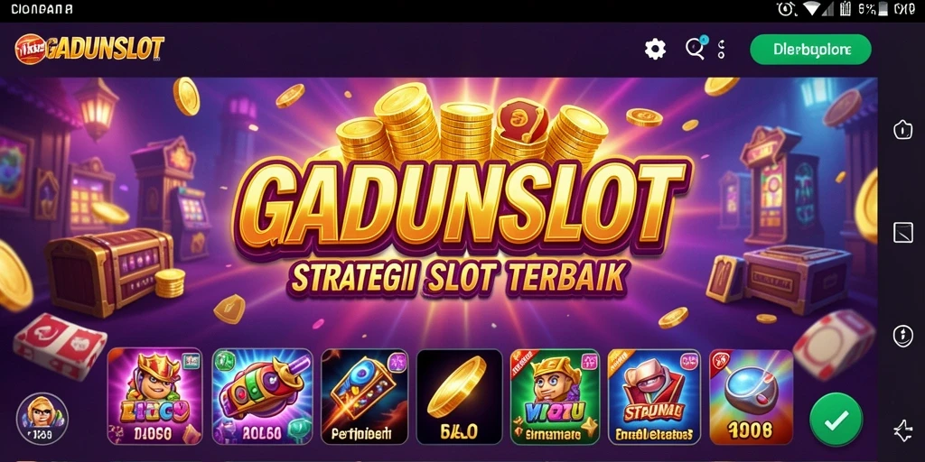 Tampilan menarik dari gameplay GADUNSLOT dengan slot dan karakter yang beragam.