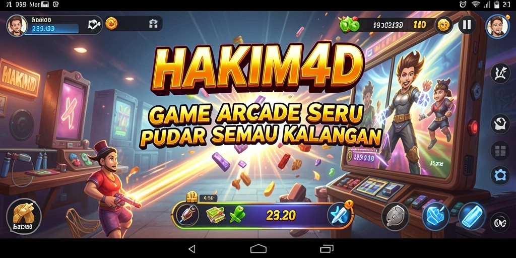 Screenshot gameplay HAKIM4D yang seru dan penuh warna.