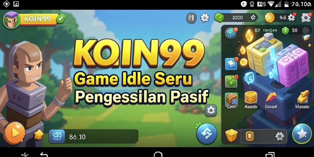 Tampilan gameplay KOIN99 dengan nuansa santai dan interaksi menarik.