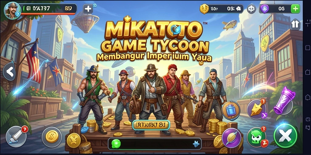 Tampilan gameplay MIKATOTO yang menarik dan interaktif.