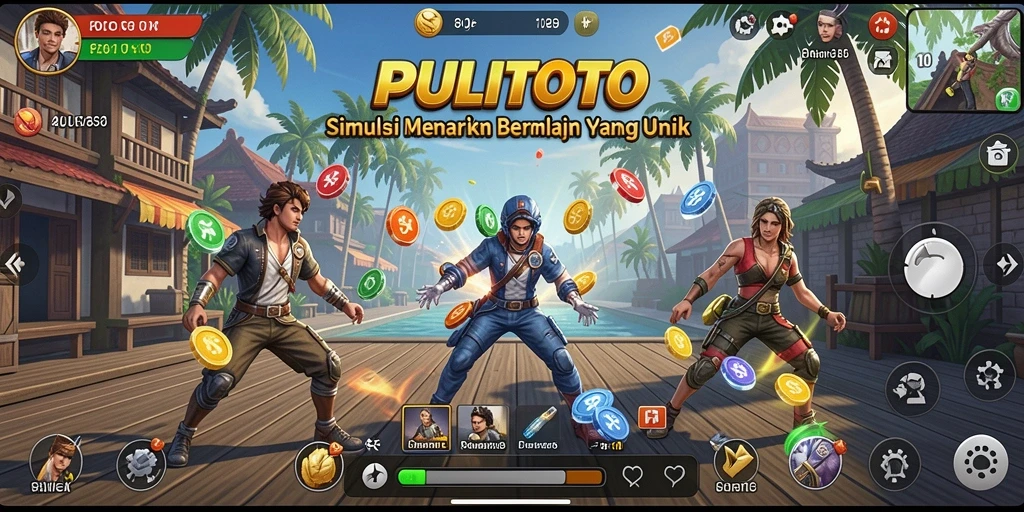Screenshot gameplay PULITOTO yang menarik dan interaktif.