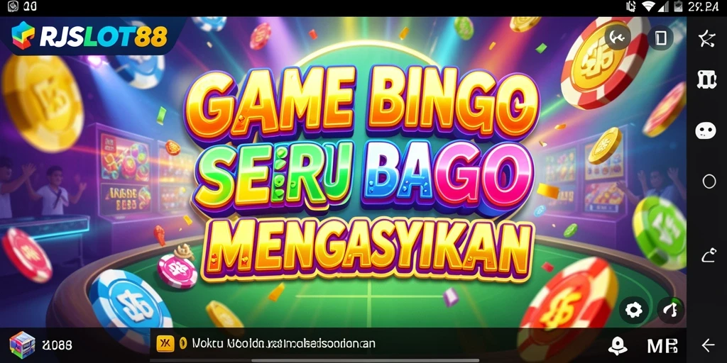 Gameplay seru Bingo di RJSLOT88 yang menantang.