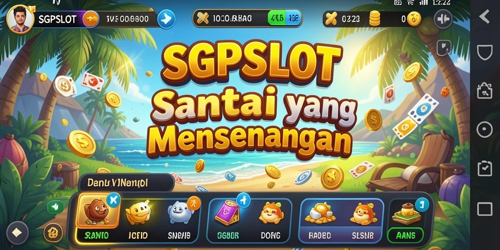 Screenshot gameplay SGPSLOT yang menunjukkan keseruan bermain slot.