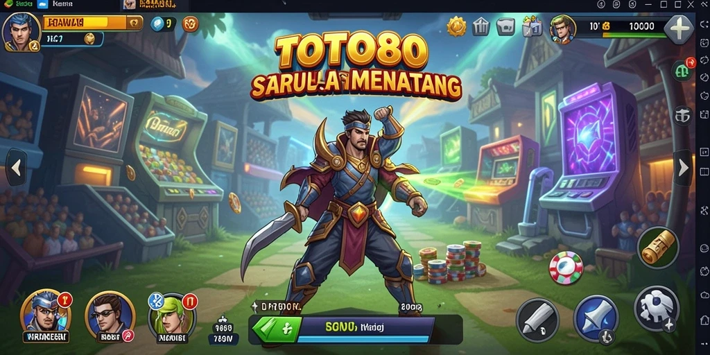 Screenshot dari gameplay TOTO80 yang menarik dan strategis.